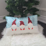 Gnome family Christmas pillow, personalized Christmas gnome pillow, Christmas pillow, decorative Christmas pillow, Christmas gift for family