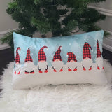Gnome family Christmas pillow, personalized Christmas gnome pillow, Christmas pillow, decorative Christmas pillow, Christmas gift for family