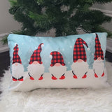 Gnome family Christmas pillow, personalized Christmas gnome pillow, Christmas pillow, decorative Christmas pillow, Christmas gift for family