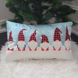 Gnome family Christmas pillow, personalized Christmas gnome pillow, Christmas pillow, decorative Christmas pillow, Christmas gift for family