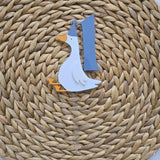 One Silly Goose First Birthday Cake Topper, Duck Cake Topper, Personalized Acrylic Cake Topper, Second Birthday, Third Birthday, Cake Topper