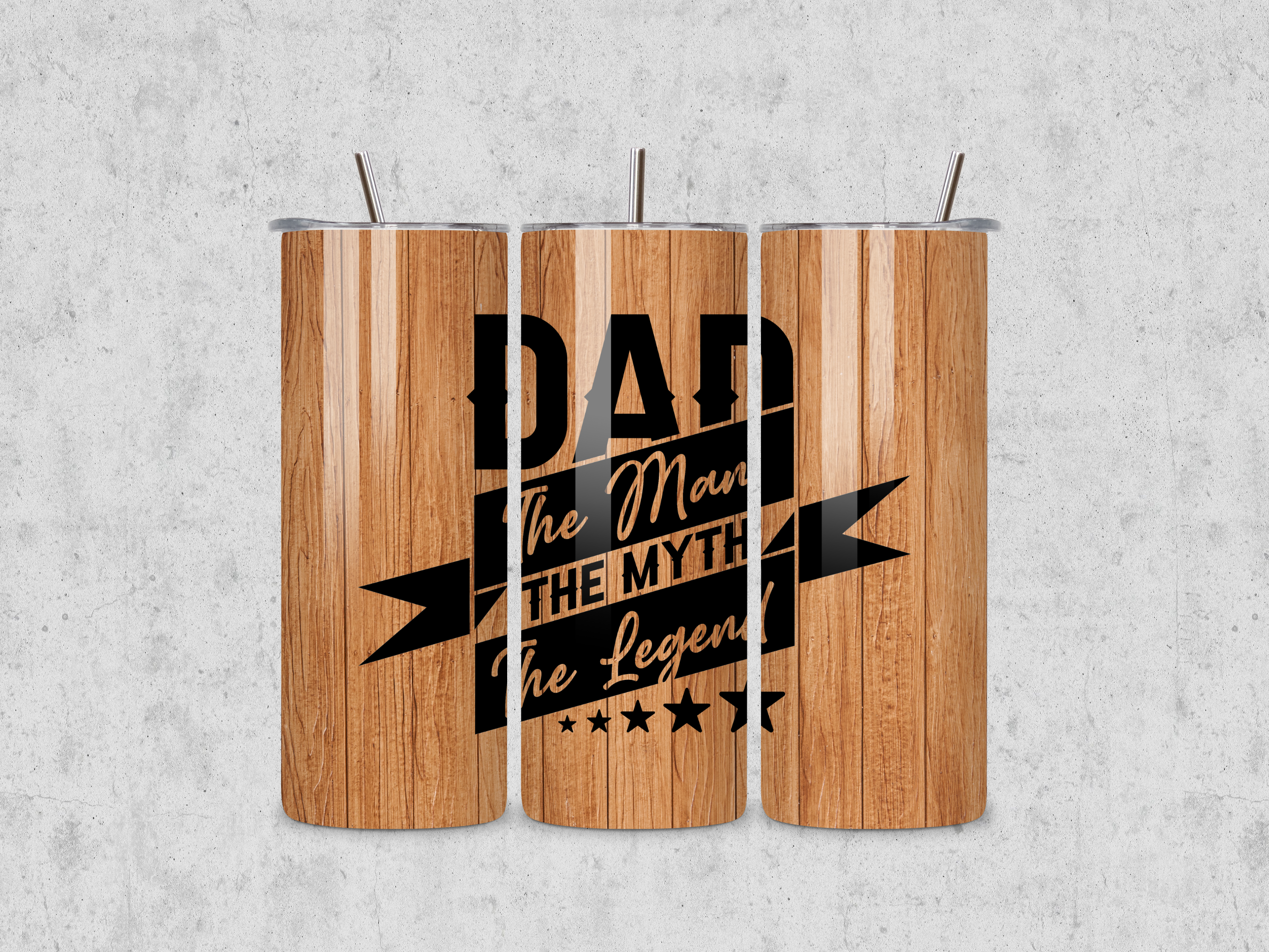 Dad the Man Tumbler