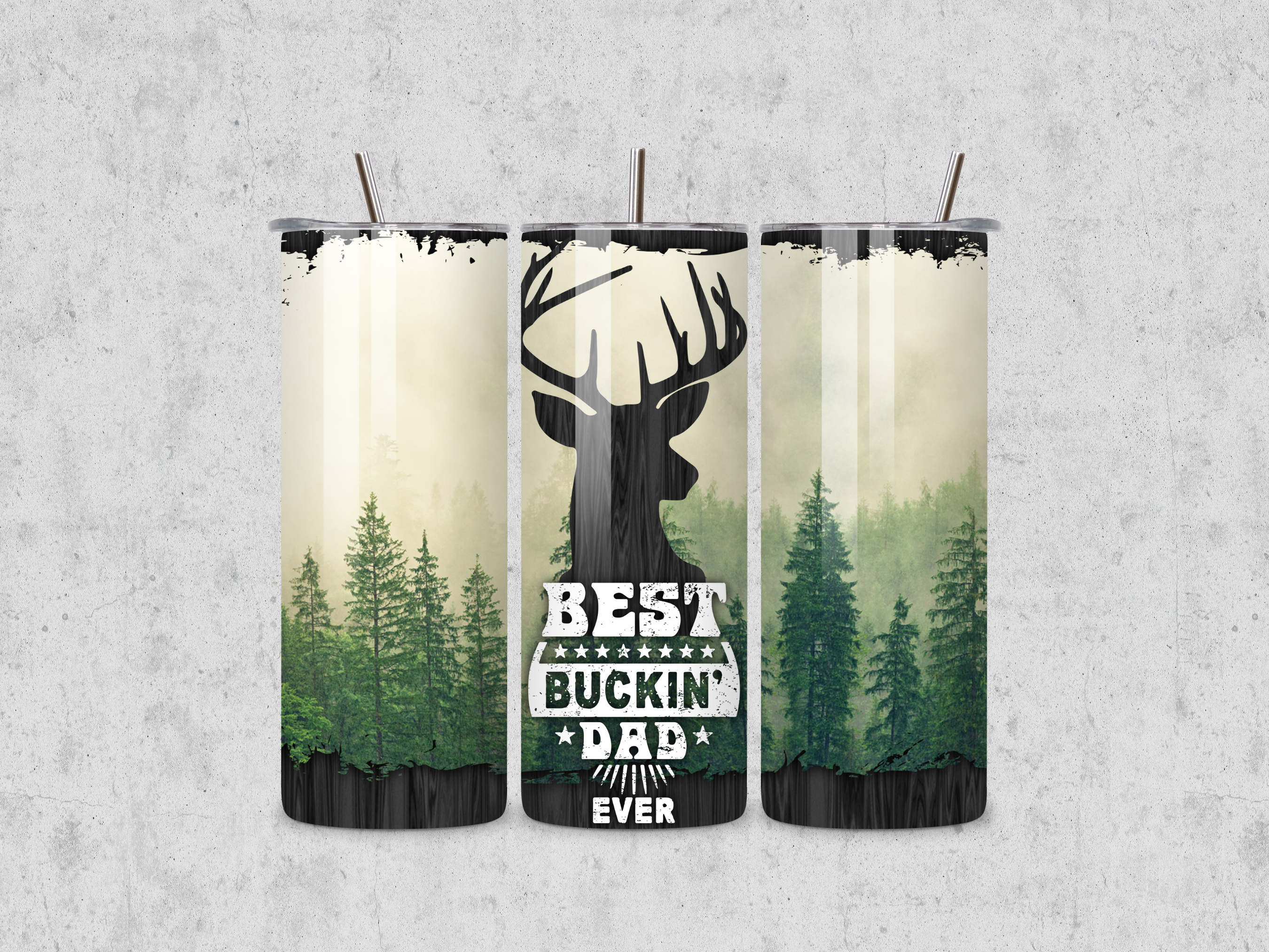 Best Buckin Dad Tumbler