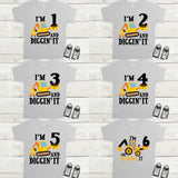 Construction birthday shirt