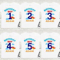 Airplane Birthday Shirt