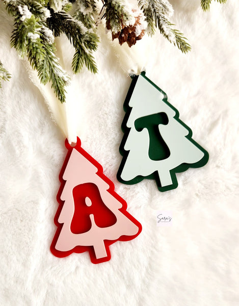 Christmas Tree Stocking Tag