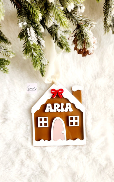 Gingerbread House Ornament