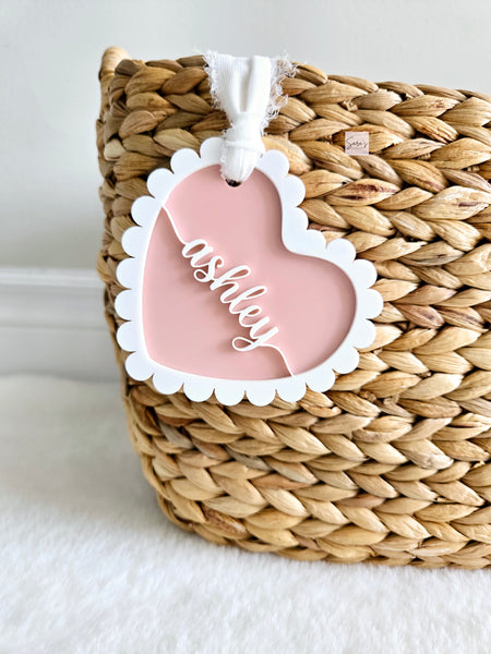 Valentine's Day Basket Tag