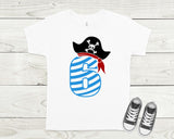 Pirate birthday shirt