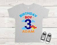 Airplane Birthday Shirt