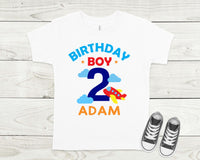 Airplane Birthday Shirt