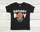 Basketball Net Birthday Shirt