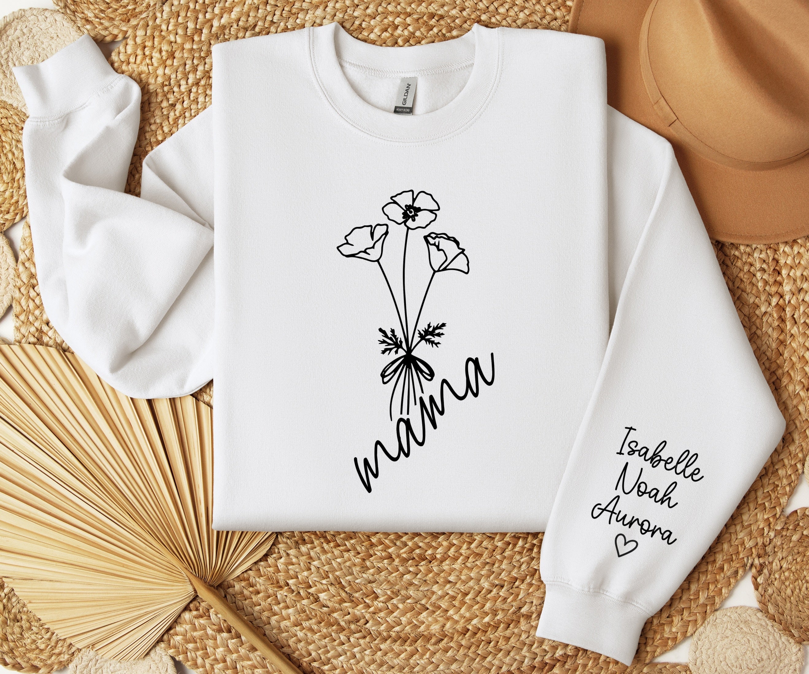 Mama Floral Sweatshirt
