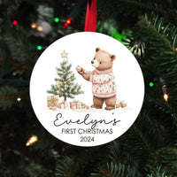 First Christmas Ornament Bear