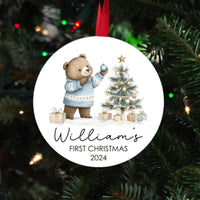 First Christmas Ornament Bear