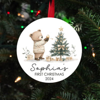 First Christmas Ornament Bear