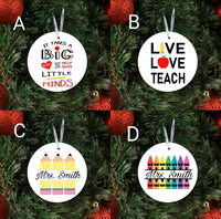 Teacher Ornaments