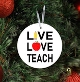 Teacher Ornaments