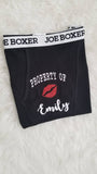 Personalized men's boxer, funny underwear, gift for boyfriend, gift for him, groom gift, sexy underwear, Christmas gift for him, men boxers