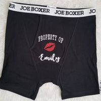Personalized men's boxer, funny underwear, gift for boyfriend, gift for him, groom gift, sexy underwear, Christmas gift for him, men boxers