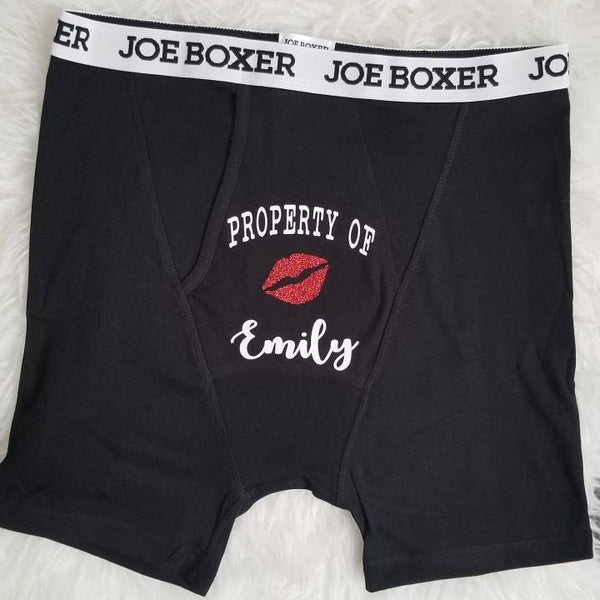 Personalized men's boxer, funny underwear, gift for boyfriend, gift for him, groom gift, sexy underwear, Christmas gift for him, men boxers