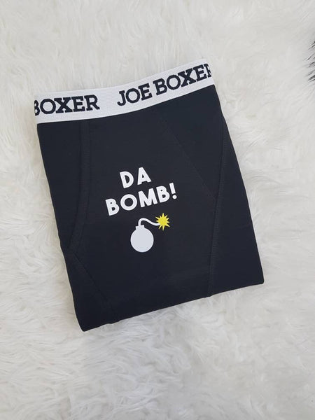 Personalized men's boxer, funny underwear, gift for boyfriend, gift for him, groom gift, sexy underwear, Christmas gift for him, men boxers