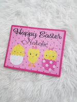 Easter puzzle, Easter gifts for kids, Easter gifts, custom Easter puzzle, personalized puzzle, bunny puzzle, 1st Easter, name puzzle, Easter