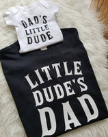 Matching father and son shirt, funny father and son shirts, first father's day, dad and baby shirt, gift for dad, gift for new dad, matching