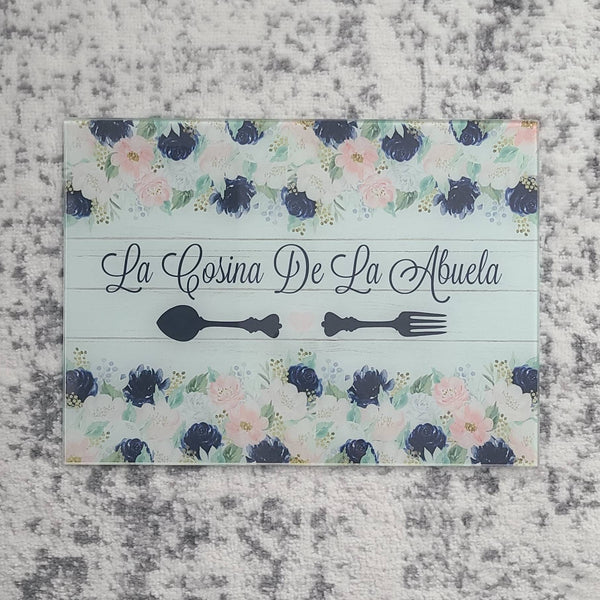 Personalized glass cutting board, Personalized Mother's day gift, Personalized cutting board gift for her, housewarming gift for a couple