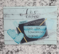 Personalized glass cutting board, Personalized Mother's day gift, Personalized cutting board gift for her, housewarming gift for a couple