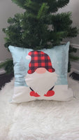 Gnome family Christmas pillow, personalized Christmas gnome pillow, Christmas pillow, decorative Christmas pillow, Christmas gift for family