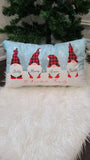 Gnome family Christmas pillow, personalized Christmas gnome pillow, Christmas pillow, decorative Christmas pillow, Christmas gift for family