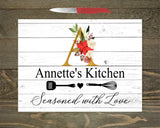 Personalized glass cutting board, Personalized Mother's day gift, Personalized Christmas gifts for her, housewarming gift for a couple