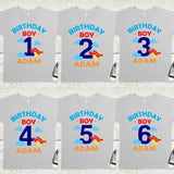 Airplane Birthday theme shirt for kids, Pilot Birthday shirt, custom made birthday shirts for kids, 1st Birthday Airplane shirt