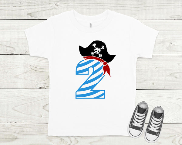 Pirate birthday shirt, Pirate theme birthday shirt, custom made pirate birthday shirt