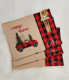 Personalized Christmas Placemat, Custom made Christmas table placemat gift for family, Christmas table decoration