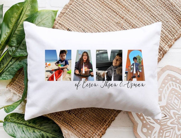 Mother's day pillow, mama picture pillow, nonna pillow, grandma pillow, picture custom pillow, name pillow, personalized picture pillow