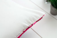 Personalized unicorn sequin pillow, Custom sequin unicorn name pillow, Personalized birthday gift for girls, cute unicorn pillow, unicorn