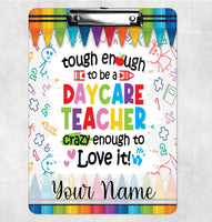 Teacher clipboard, personalized clipboard for daycare teacher gifts, custom teacher school clipboard, end of school year gifts for teachers