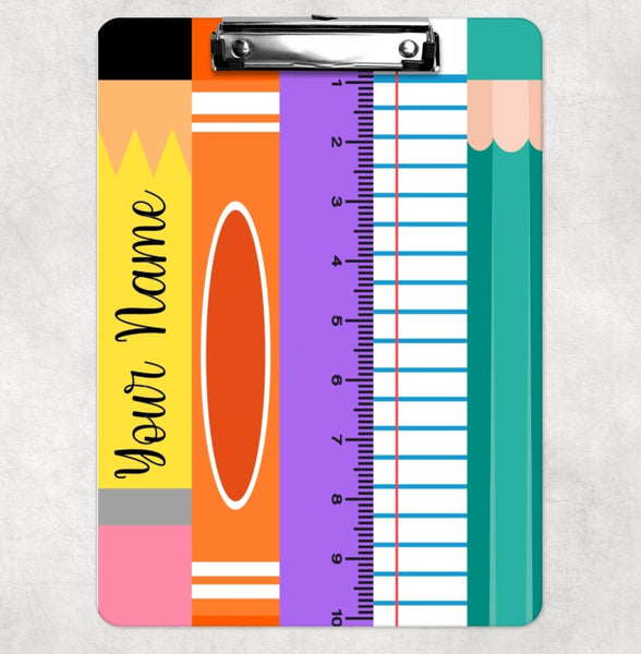 Teacher clipboard, personalized clipboard for teacher gifts, custom teacher school clipboard, end of school year gifts for teachers