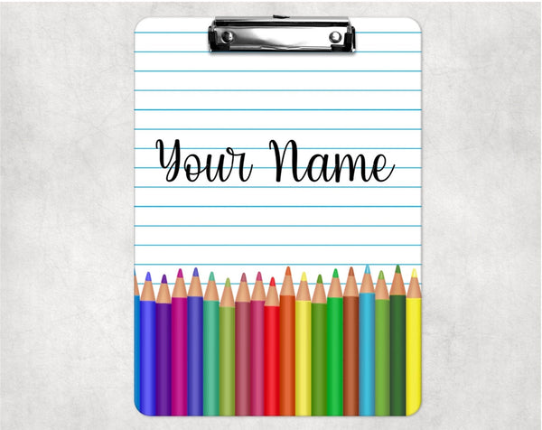 Teacher clipboard, personalized clipboard for teacher gifts, custom teacher school clipboard, end of school year gifts for teachers