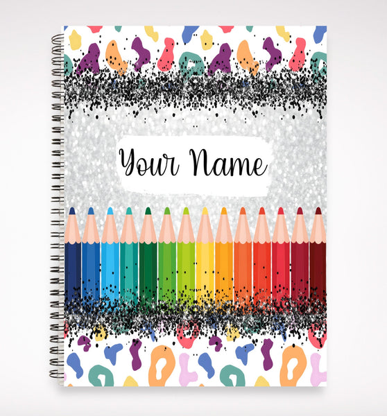 Teacher notebooks, personalized notebook gift for teacher, custom teacher journal, end of school yeargift for teacher, personalized journal