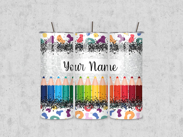 Personalized tumbler for teacher, custom tumbler gift for teacher, teacher end of school year gifts, Christmas gifts for teacher, tumbler