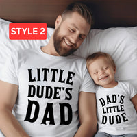 Matching father and son shirt, funny father and son shirts, first father's day, dad and baby shirt, gift for dad, gift for new dad, matching