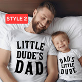 Matching father and son shirt, funny father and son shirts, first father's day, dad and baby shirt, gift for dad, gift for new dad, matching
