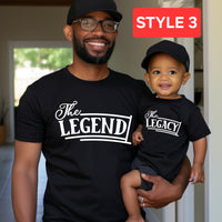 Matching father and son shirt, funny father and son shirts, first father's day, dad and baby shirt, gift for dad, gift for new dad, matching