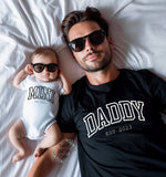 Matching father and son shirt, funny father and son shirts, first father's day, daddy and mini matching tee, gift for dad, gift for new dad