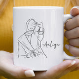 Personalized Muslim Girl Mug