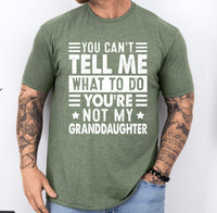 Funny grandpa shirt, gift from granddaughter, father's day gift for grandpa, custom shirt for grandpa, funny gift for grandpa, gift for dad