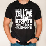 Funny grandpa shirt, gift from granddaughter, father's day gift for grandpa, custom shirt for grandpa, funny gift for grandpa, gift for dad